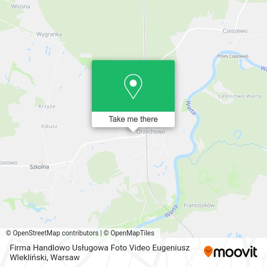Firma Handlowo Usługowa Foto Video Eugeniusz Wlekliński map