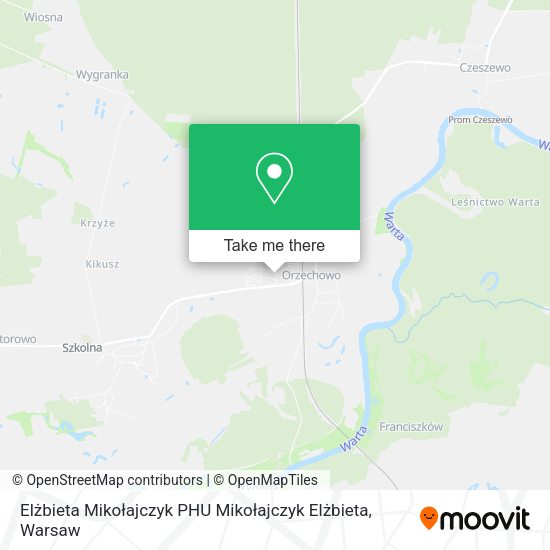 Elżbieta Mikołajczyk PHU Mikołajczyk Elżbieta map