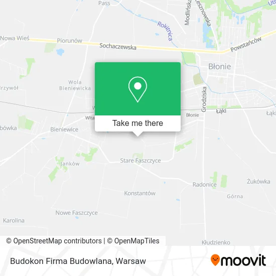 Карта Budokon Firma Budowlana