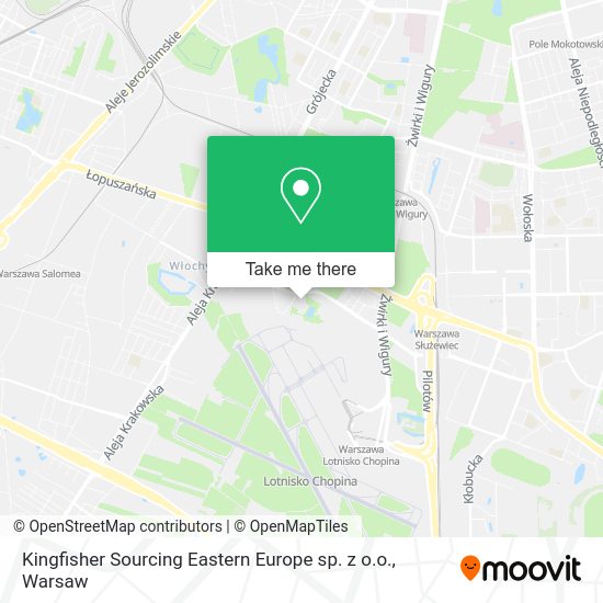 Kingfisher Sourcing Eastern Europe sp. z o.o. map