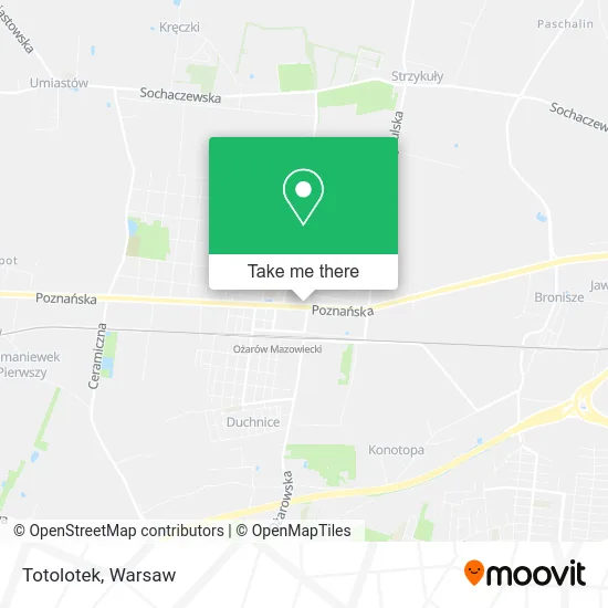 Карта Totolotek
