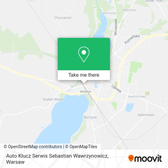 Auto Klucz Serwis Sebastian Wawrzynowicz map