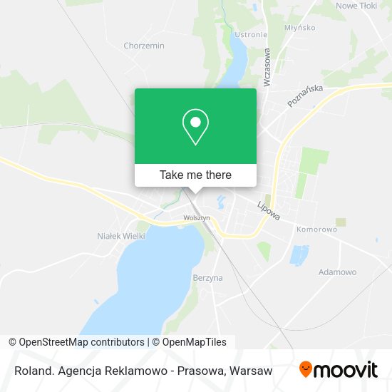 Roland. Agencja Reklamowo - Prasowa map