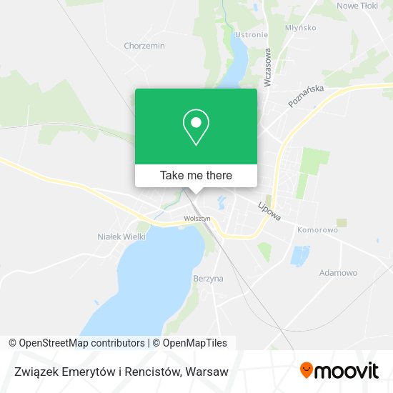 Związek Emerytów i Rencistów map