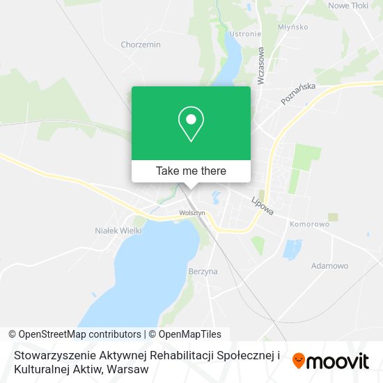 Stowarzyszenie Aktywnej Rehabilitacji Społecznej i Kulturalnej Aktiw map