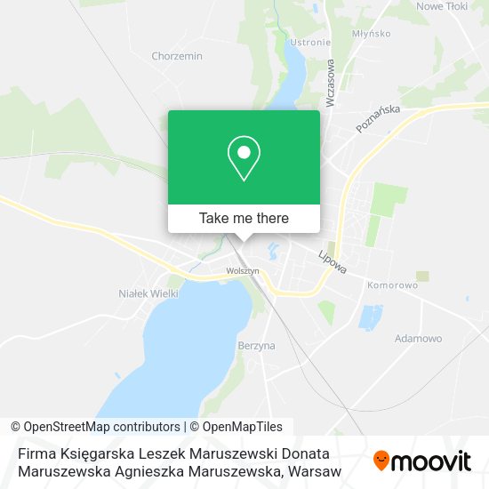 Firma Księgarska Leszek Maruszewski Donata Maruszewska Agnieszka Maruszewska map