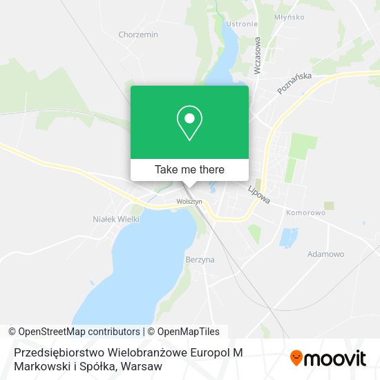 Przedsiębiorstwo Wielobranżowe Europol M Markowski i Spółka map