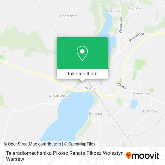 Teleradiomechanika Pikosz Renata Pikosz Wolsztyn map