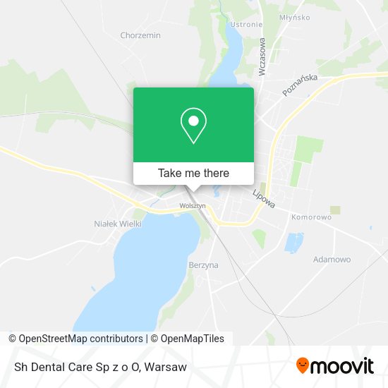 Sh Dental Care Sp z o O map