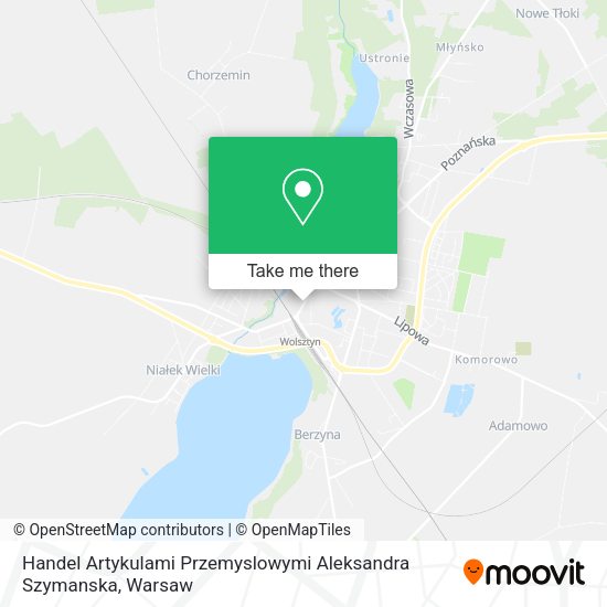 Handel Artykulami Przemyslowymi Aleksandra Szymanska map