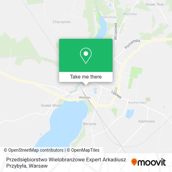 Przedsiębiorstwo Wielobranżowe Expert Arkadiusz Przybyła map