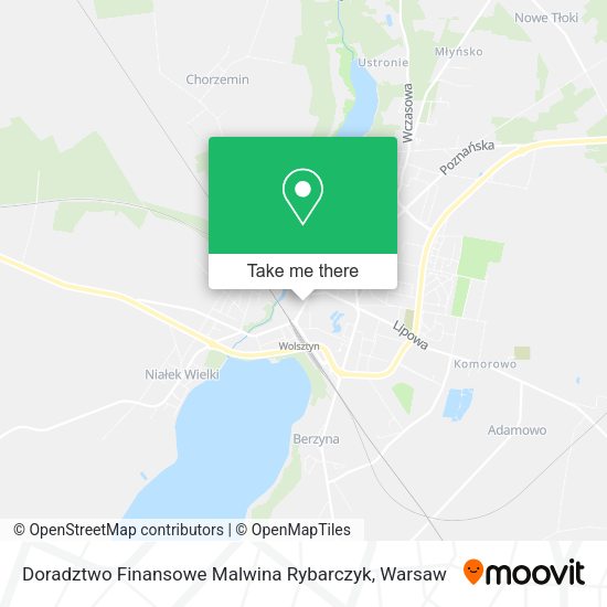 Doradztwo Finansowe Malwina Rybarczyk map