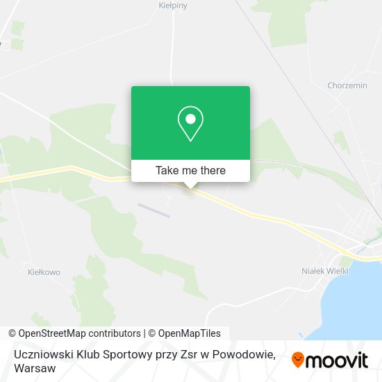 Uczniowski Klub Sportowy przy Zsr w Powodowie map