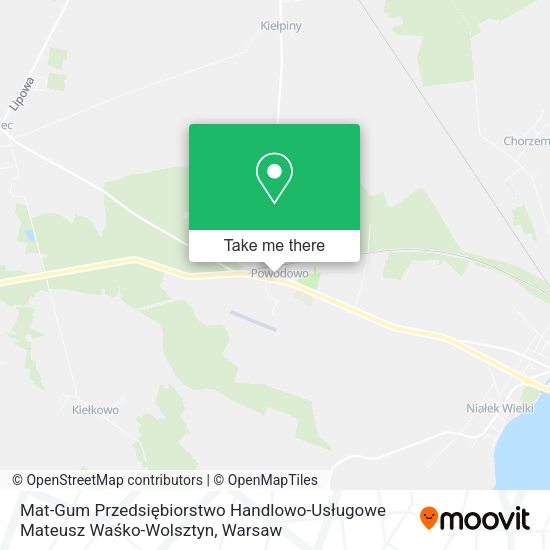 Mat-Gum Przedsiębiorstwo Handlowo-Usługowe Mateusz Waśko-Wolsztyn map