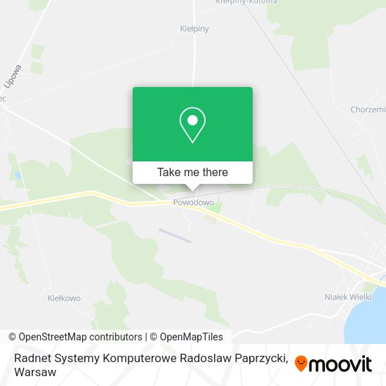 Radnet Systemy Komputerowe Radoslaw Paprzycki map