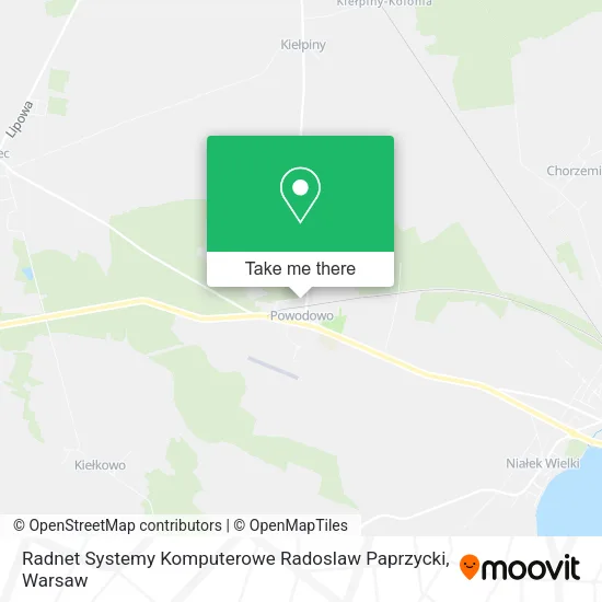 Карта Radnet Systemy Komputerowe Radoslaw Paprzycki
