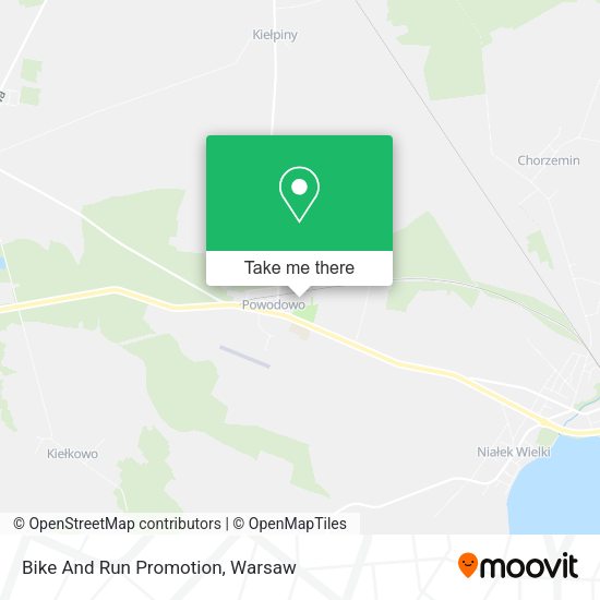 Bike And Run Promotion map