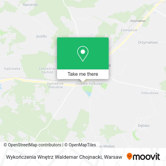 Wykończenia Wnętrz Waldemar Chojnacki map