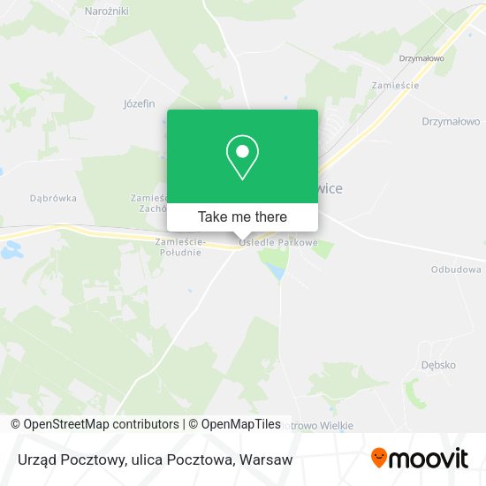 Urząd Pocztowy, ulica Pocztowa map