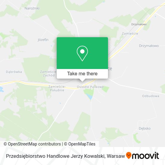 Przedsiębiorstwo Handlowe Jerzy Kowalski map