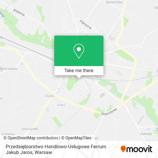 Przedsiębiorstwo Handlowo-Usługowe Ferrum Jakub Jaros map