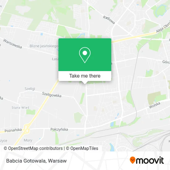 Babcia Gotowala map