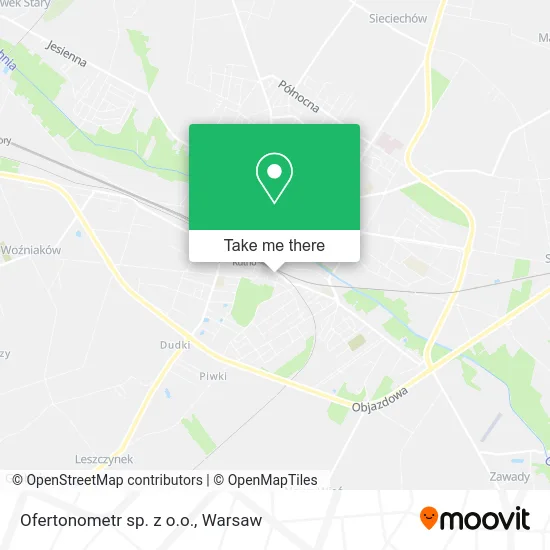 Карта Ofertonometr sp. z o.o.