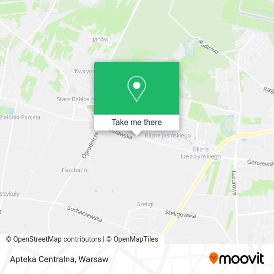 Карта Apteka Centralna