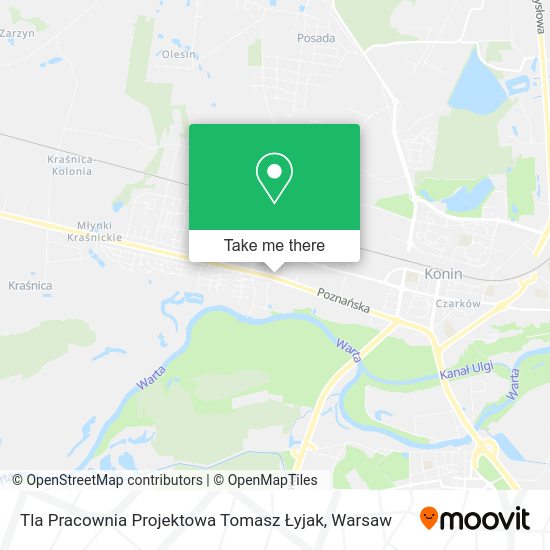 Tla Pracownia Projektowa Tomasz Łyjak map