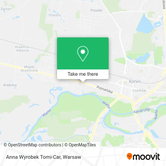 Карта Anna Wyrobek Tomi-Car