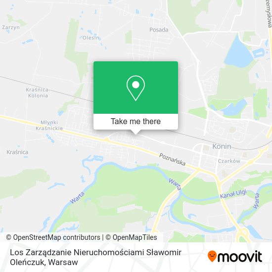 Los Zarządzanie Nieruchomościami Sławomir Oleńczuk map