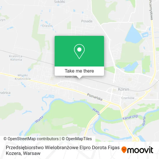Карта Przedsiębiorstwo Wielobranżowe Elpro Dorota Figas Kozera