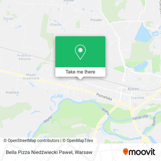 Карта Bella Pizza Niedźwiecki Paweł