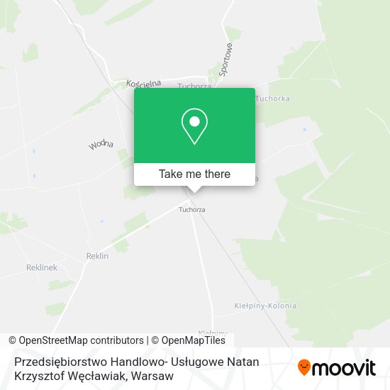 Przedsiębiorstwo Handlowo- Usługowe Natan Krzysztof Węcławiak map