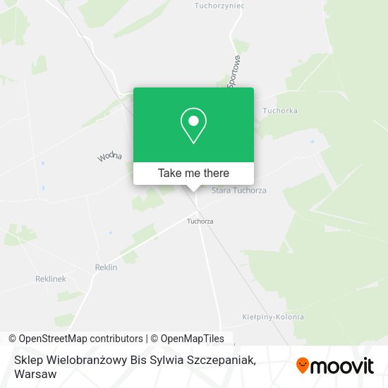 Sklep Wielobranżowy Bis Sylwia Szczepaniak map