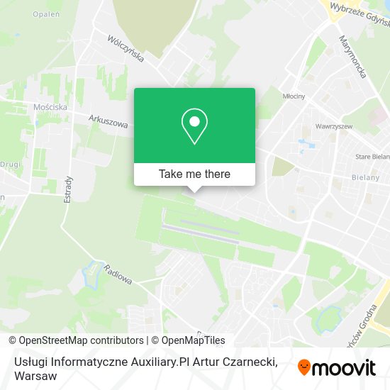 Usługi Informatyczne Auxiliary.Pl Artur Czarnecki map