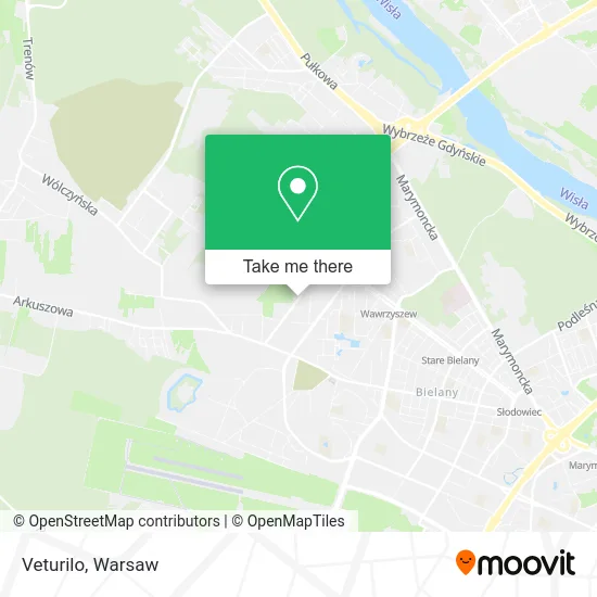Veturilo map
