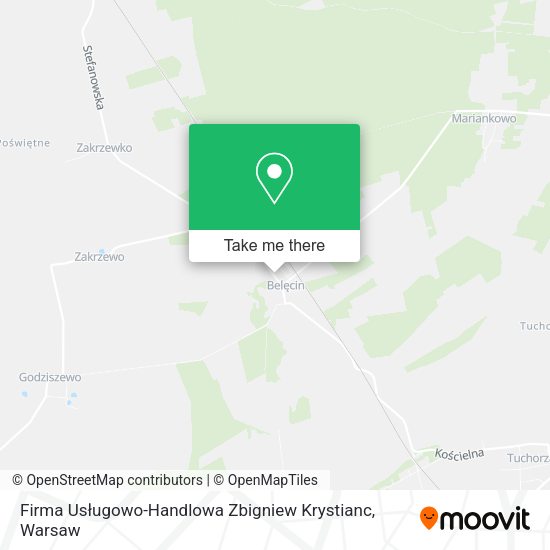 Firma Usługowo-Handlowa Zbigniew Krystianc map