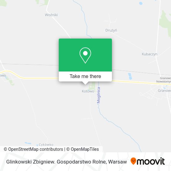 Glinkowski Zbigniew. Gospodarstwo Rolne map