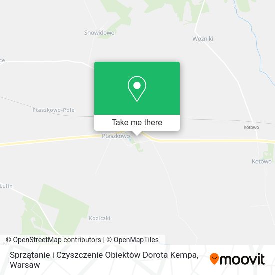 Sprzątanie i Czyszczenie Obiektów Dorota Kempa map