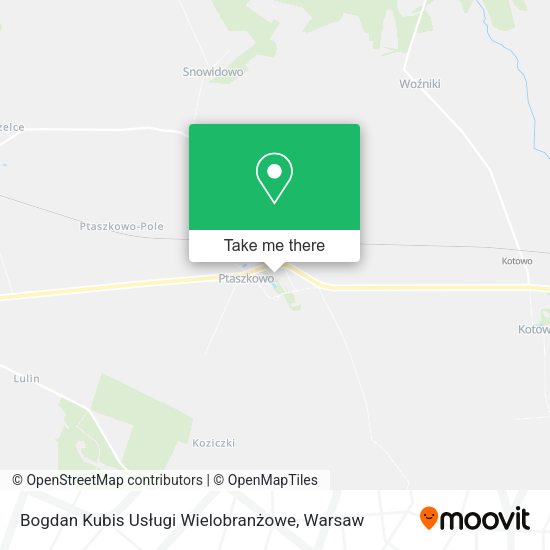 Bogdan Kubis Usługi Wielobranżowe map