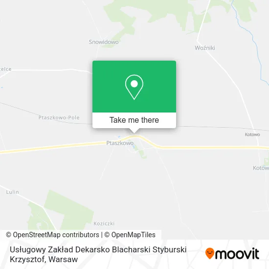 Карта Usługowy Zakład Dekarsko Blacharski Styburski Krzysztof