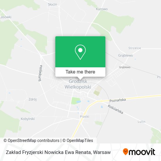 Zakład Fryzjerski Nowicka Ewa Renata map