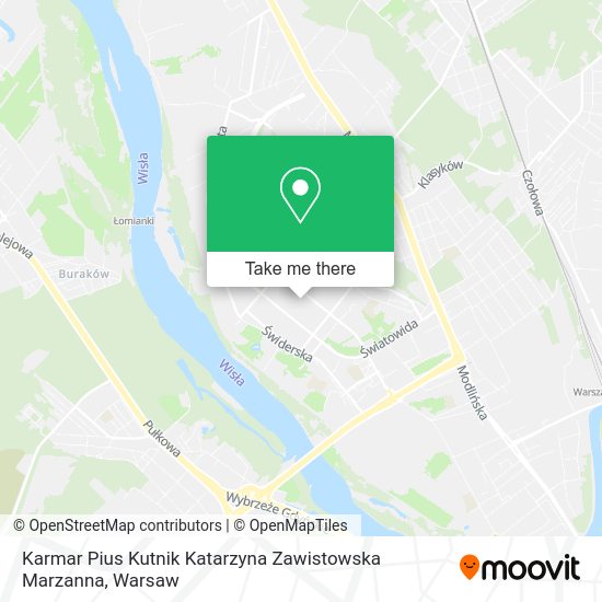 Karmar Pius Kutnik Katarzyna Zawistowska Marzanna map