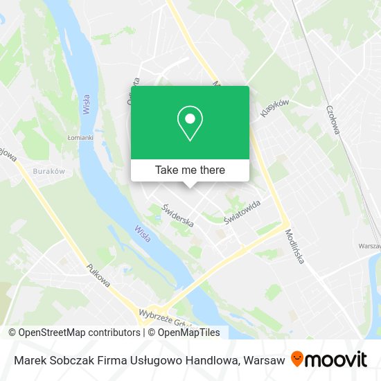 Marek Sobczak Firma Usługowo Handlowa map