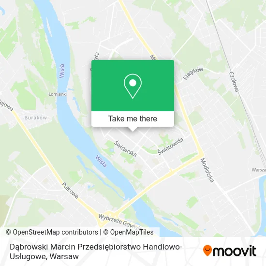 Dąbrowski Marcin Przedsiębiorstwo Handlowo-Usługowe map