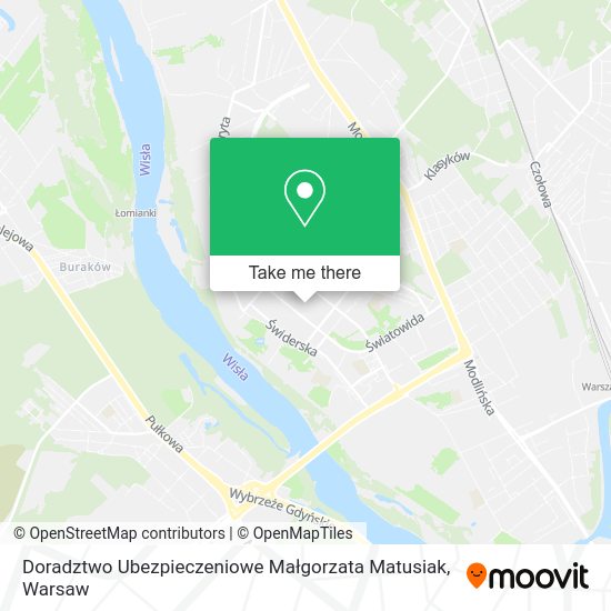 Doradztwo Ubezpieczeniowe Małgorzata Matusiak map