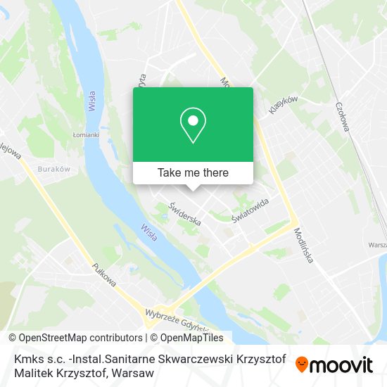 Kmks s.c. -Instal.Sanitarne Skwarczewski Krzysztof Malitek Krzysztof map