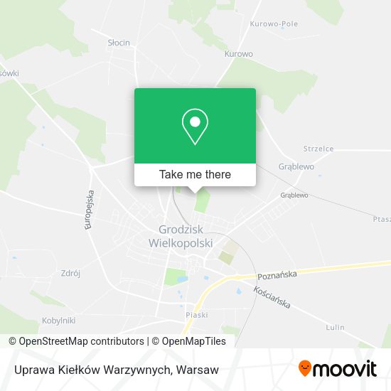 Uprawa Kiełków Warzywnych map