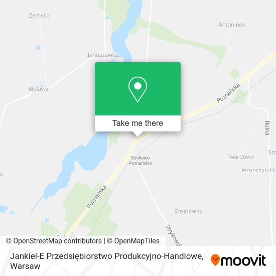 Jankiel-E Przedsiębiorstwo Produkcyjno-Handlowe map